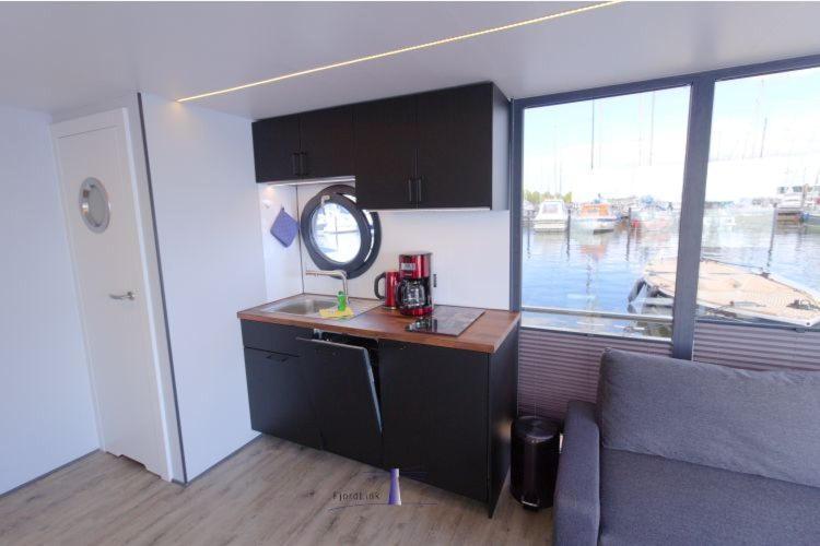 Hausboot Fjord Aries Mit Dachterrasse In Schleswig Otel Dış mekan fotoğraf